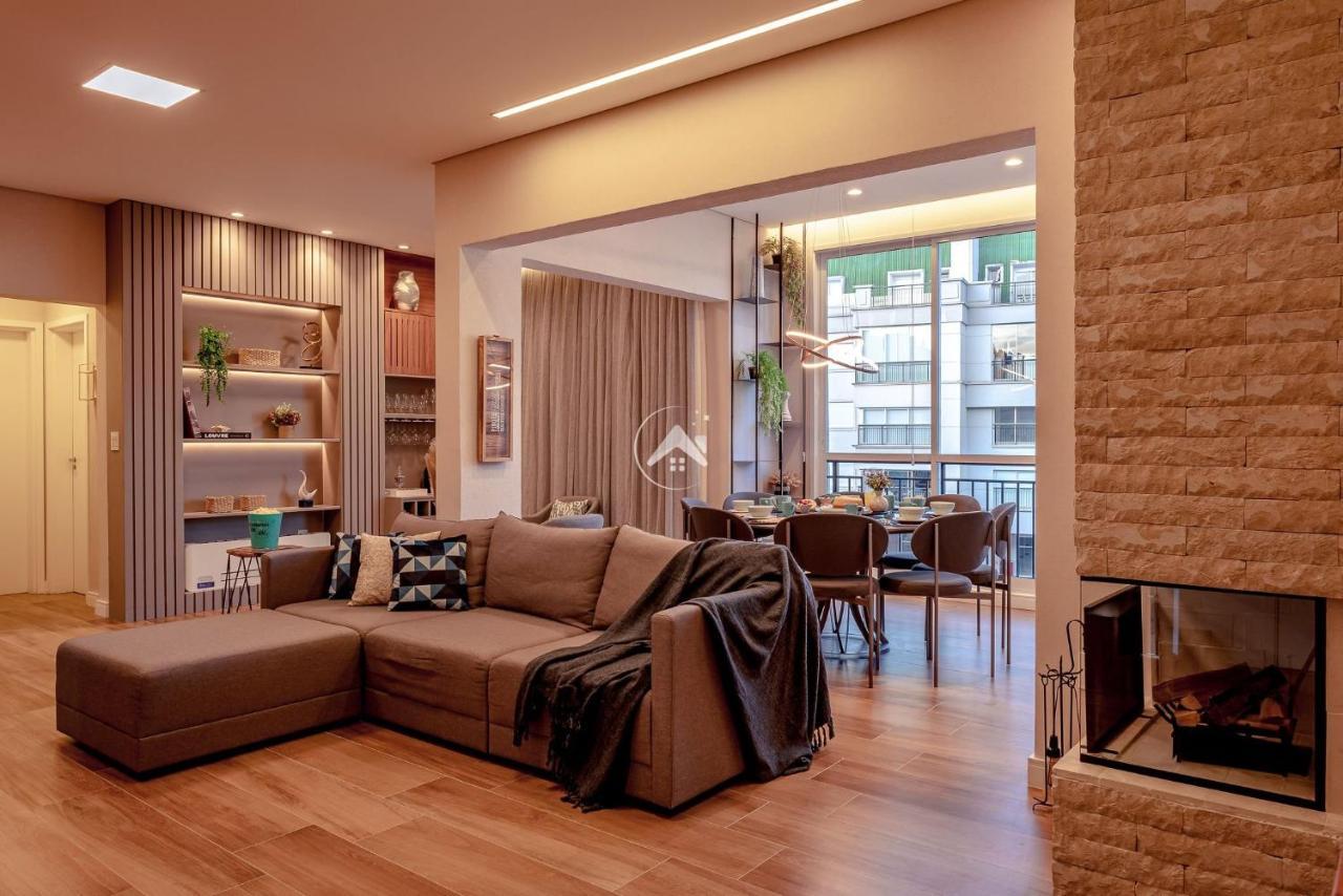 Moderna Cobertura Duplex Com 4 Suites Em Condominio Com Lazer Completo - Campos do Jordão Екстериор снимка